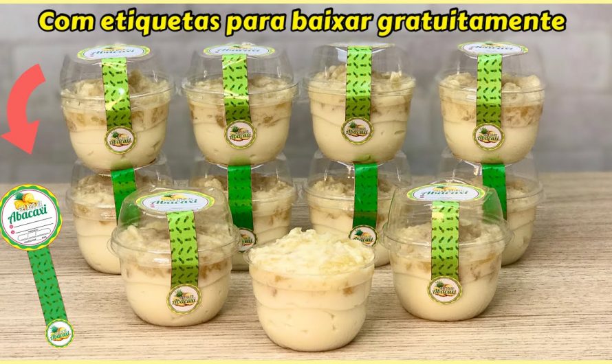 ESSA SOBREMESA É UM SUCESSO, GELADO DE ABACAXI CREMOSO