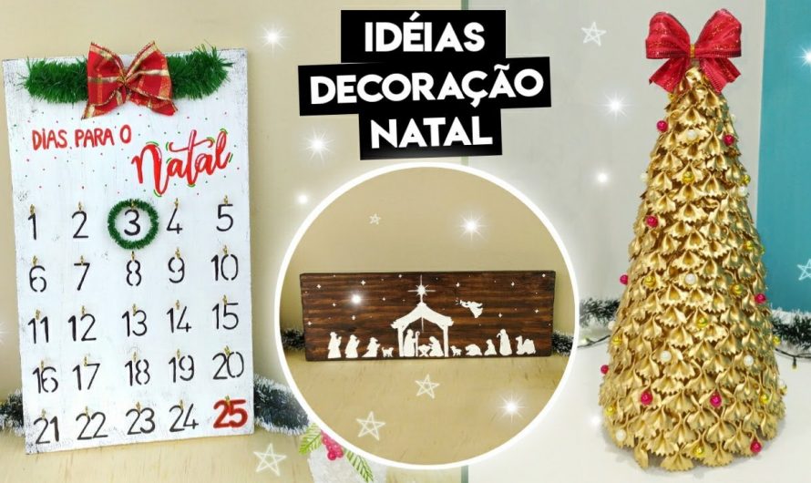 DIY DECORAÇÃO DE NATAL 2020 – DIY NATAL