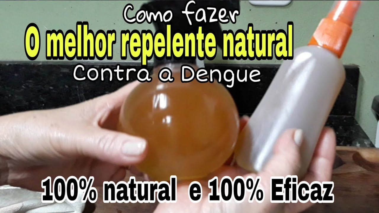 Como Fazer O Melhor Repelente Natural Que Existe Contra O Mosquito Da Dengue Sa De E Vida